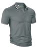 Summer New Men's Clothing - Men's Short-sleeved T-shirt, Breathable And Stylish Top, Men's Running And Sports T-shirt, Trendy Style_viptrois.com