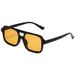 Men's Retro Square Frame Sunglasses - Double Beam Design With UV400 Protection & Ocean Lens (Trendy Multi-Color Options)_viptrois.com