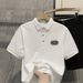 2025d Trendy Summer New Men's Polo Shirt Printed Turn-down Collar Short T-shirt Casual Half Sleeve Top_viptrois.com