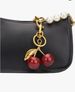 Cherry Bag Charm, Cherry Keychain Accessory Purse Charm_viptrois.com