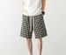 Men's High Street Retro Houndstooth Shorts Casual Summer Thin Style Trendy Loose Fit Five Point Outer Wear_viptrois.com