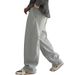 Nordmann Men's Spring And Autumn Sports Loose Straight Cotton Casual Multi-Pocket Trendy Versatile Pants For Men_viptrois.com