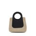 Women's Handle Bags Large-capacity Women's Bag, Retro Patchwork Straw Woven Bag, Hand-woven Bag, Simple And Fashionable Single-shoulder Handbag_viptrois.com
