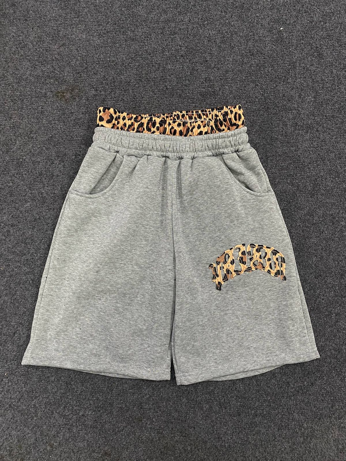 Men's Clothing Unisex High-Street Joggers With Drawstring & Zip Details - Animal Print Streetwear Pants_viptrois.com