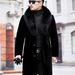 men's fur jacket spring trench men classic double breasted coat mens clothing long coat ritish style overcoat_viptrois.com