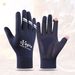 Cycling Gloves Sun Protection Gloves For Men Summer Fingerless Thin Ice Silk Breathable Letter Leak Two Finger Cycling Driving Fishing Gloves_viptrois.com