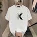 Men's 100% Cotton Short Sleeved T-Shirt Versatile High Street Style Loose Fit Summer Trend Top By Brand Niche_viptrois.com