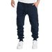 2025 Men Sport Pue Color Sweatpants Casual Outdoor Drawstring Pants Long Trousers For Men_viptrois.com