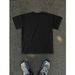 Camiseta Manga Corta Con Estampado Gato Hombres Manfinity ZONE917, Casual Para Exteriores, Camiseta Divertida Gato,_viptrois.com