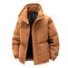 Men's Clothing Customized Stand Up Collar Cotton Coat For Men And Women, Korean Style Loose Thick Cotton Coat For Couples_viptrois.com