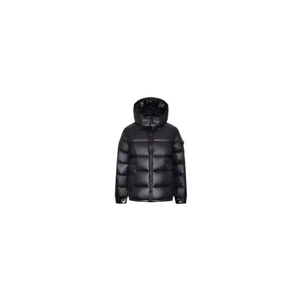New High Version Glossy Winter Coat Unisex Long Hooded Thickened Warm Fashion Tianke Mouth Cover_viptrois.com