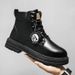 Men's Shoes Large Size Trendy Martin Boots British Work Boots High Top Casual Leather Men's Boots_viptrois.com