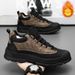 Snow Boots, Men's Winter Fleece Warm Cotton Shoes, Outdoor Work Boots, Dr. Martens Boots_viptrois.com