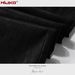 Men's Women's Vinyl Coated Micro-Layered Pants Unisex High Street Splicing Destroyed Black Samurai Jeans_viptrois.com