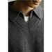 Pure Arctic Velvet Two-Piece Ribbed Turn-Down Collar Knit For Men, New Autumn And Win Light Business Casual Lazy_viptrois.com