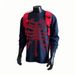 Heavyweight Cotton Streetwear Tee – Oversized Skull Print Long Sleeve Shirt (Relaxed Fit, Unisex Layering Essential) – Black/White_viptrois.com