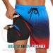 Summer New Style Men's Short Pants, Fashionable Beach Pants For Vacation, Men's Large Size, Four-cornered, Made Of Milk Silk With Lining Inside_viptrois.com