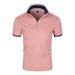 2026 Summer Men's Polo Shirt - Solid Color Short Sleeve Youthful Trendy Casual Collar Short-Sleeved T-Shirt_viptrois.com