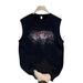 Men's Clothing Basketball Sports T Shirt Summer Men's Round Neck Printed Sleeveless Vest Loose Waistcoat Sweatshirt Bottoming Top_viptrois.com