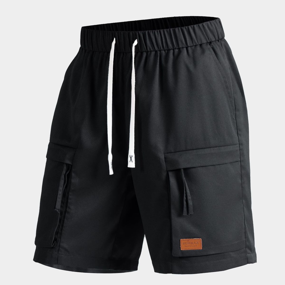 Men's Clothing Shorts Men's Summer Trend Sports Casual Pants Fat Guy Loose Multi Pocket Overalls Shorts_viptrois.com