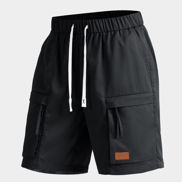 Men's Clothing Shorts Men's Summer Trend Sports Casual Pants Fat Guy Loose Multi Pocket Overalls Shorts_viptrois.com