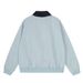 American Style Embroidered Zipper Lapel Jacket Coat Unisex Autumn Loose Trendy Ins Casual Cardigan Thin Top_viptrois.com