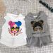 Mother & Kids Children's Clothing Girls Shorts Suit 2025 Summer New Girls Vest Two Piece Suit Korean Style Fashion Summer Wear_viptrois.com