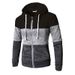Men's Clothing Autumn and Winter New Men's Cardigan Colorblock Sweater NY003_viptrois.com