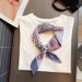 Geometric Patchwork Cotton Linen Square Lightweight Versatile Small Silk For Women Spring Autumn Season Shirt Suit Neck_viptrois.com