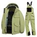 Pulse 2025 Winter New Ski Suit For Men Fashionable Loose Windproof Unisex Set Versatile Outdoor Skiing_viptrois.com