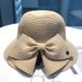 Women's Hat Large Brim Bow Summer Straw Hat For Women Beach Vacation Straw Sunshade Sun Protection Sun Hat Temperament All Match_viptrois.com