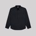 Unisex Casual Long-Sleeve Shirt Jacket - Lightweight Spring & Summer Open-Front Oversized Top (Black, Navy, Pastel Yellow, Red)_viptrois.com