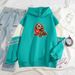 American Style Color Block Sweatshirt For Men Loose Fit You Act Like A Bitch Pullover Jacket_viptrois.com