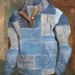 Pure Cross-Border Men's Sweatshirt Shirt 3D Digital Print Christmas Series 4-Button Henley Collar Long_viptrois.com