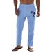 Men's Loose Casual Sports Pants Retro Breathable Linen With Coconut Tree Print_viptrois.com