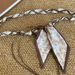 Bohemian Silk Scarf Woven Wooden Beads Beaded Chain Ethnic Style Belt Niche High-End Fashion Waist Accessory_viptrois.com