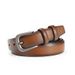 Unisex Pin Buckle Belt Thin Pants Belt PU Scratch Resistant Bottom Alloy Buckle Head Polka Dot Casual Fashion Belt_viptrois.com