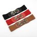 European and n fashion retro rose to button wide version of the waist elastic down dress lady belt_viptrois.com