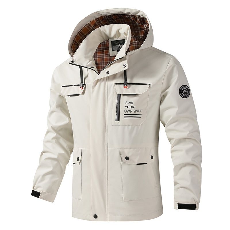 Pulse Pulse Cross-Border Foreign Trade Exclusive For Europe America Workwear Jacket Men Spring And Autumn Sports Casual Detachable_viptrois.com