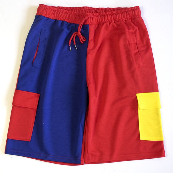 Men's Athletic Shorts 5-Inch Inseam Basketball Running Workout Gym Shorts With Drawstring Pockets Breathable Fabric Blend_viptrois.com