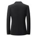 Black Suit Spring New Korean Version Slim Fit Single West Jacket Business Casual Men's Formal Wear High-End Feeling_viptrois.com