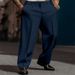2025 Men's Formal Slant Pocket Straight Solid Color Breathable Outdoor Daily Outing Fashion Trousers_viptrois.com
