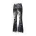 Men's Clothing American Street High Street Retro Snake Pattern Digital Print Jeans Men And Women Spring And Autumn Trendy Personality_viptrois.com