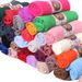 Women's Scarves New Pleated Solid Color Cotton Scarf Natural Wrinkled Rayon Fur Fringed Large Size Women's Headscarf BS414_viptrois.com