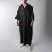 Men's Clothing High End Muslim Linen Robe Ethnic Style Robe Side Pockets_viptrois.com