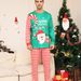 Christmas parent-child outfit Deer Christmas parent-child outfit printed homestays pajamas_viptrois.com