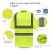 Men's Clothing Round Neck Workwear T Shirt Spot Construction Storage Road Safety Reflective Clothing Short Sleeve Summer Breathable Work Clothes_viptrois.com
