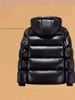 New Black, Gold And White Goose Down Jacket For Men And Women, Couple's Short Jacket Over The Knee, Winter Thick High End Casual Wear_viptrois.com