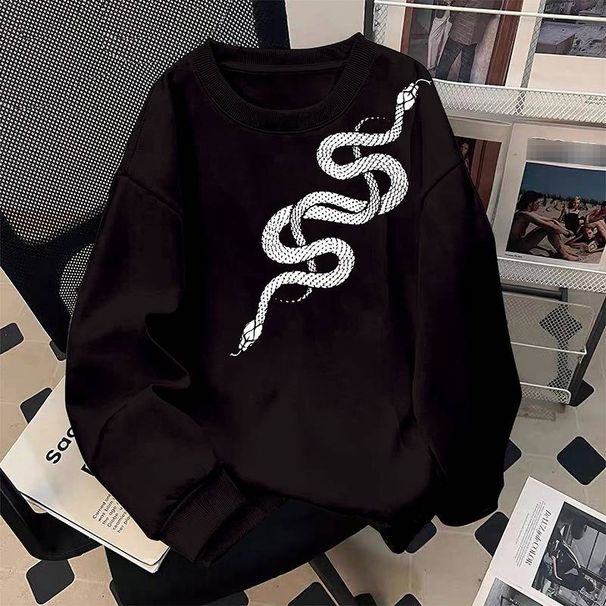 Unisex Heavyweight Fleece Hoodie - Oversized Pullover Sweatshirt With Vintage Print For Men & Women_viptrois.com