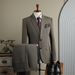 Men's Clothing Slim Fit Business Suit Set - British Style Formal Blazer & Dress Pants For Wedding, Office & Casual Wear (in 3 Colors & 6 Sizes)_viptrois.com